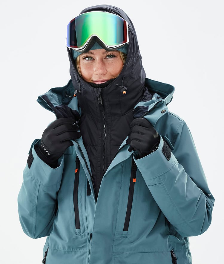 Montec Toasty W 60Gsm Midlayer Skijacke Damen Black, Image 4 of 10