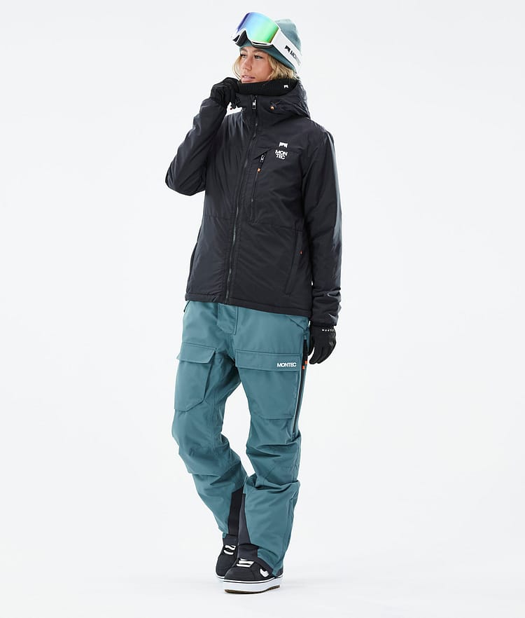 Montec Toasty W 60Gsm Midlayer Jacke Damen Black, Image 5 of 10