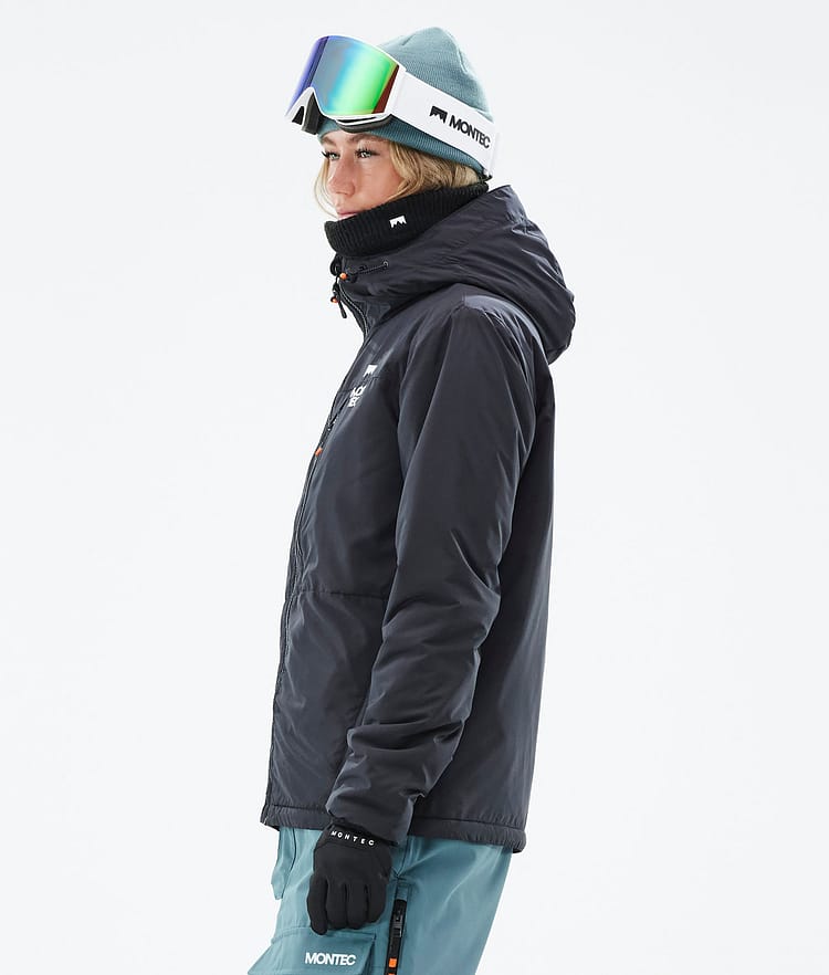 Montec Toasty W 60Gsm Midlayer Skijacke Damen Black, Image 7 of 10