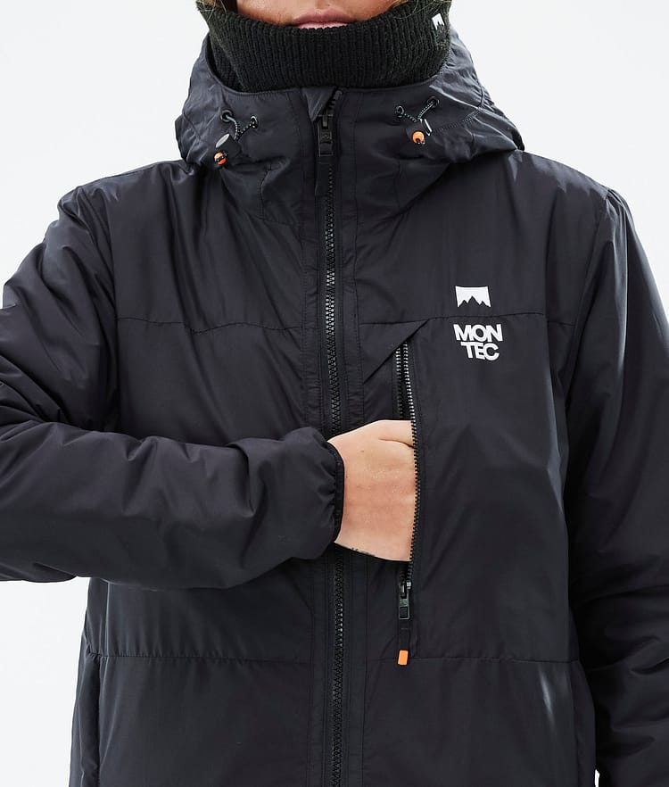 Montec Toasty W 60Gsm Midlayer Jacke Damen Black, Image 10 of 10