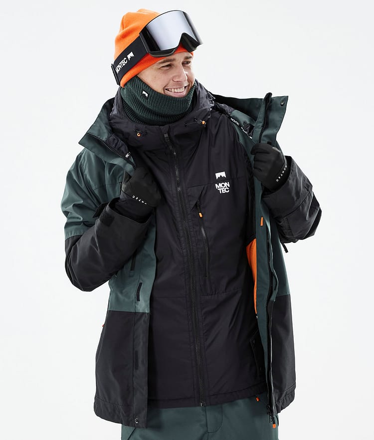 Montec Toasty 60Gsm Midlayer Jacke Herren Black, Image 2 of 10