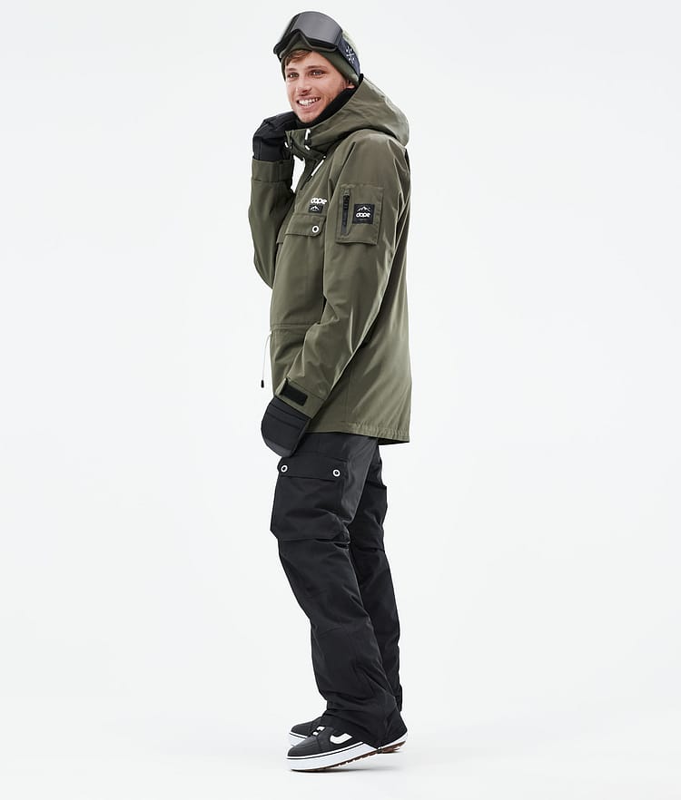 Dope Annok 21 Snowboardjacke Herren Olive Green, Image 5 of 10