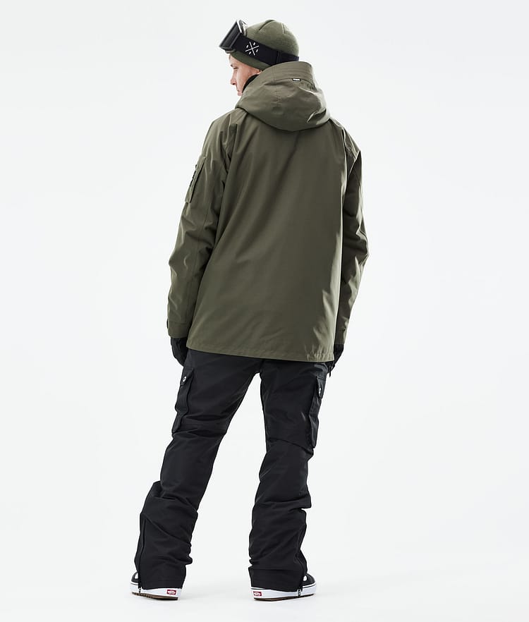 Dope Annok 21 Snowboardjacke Herren Olive Green, Image 6 of 10