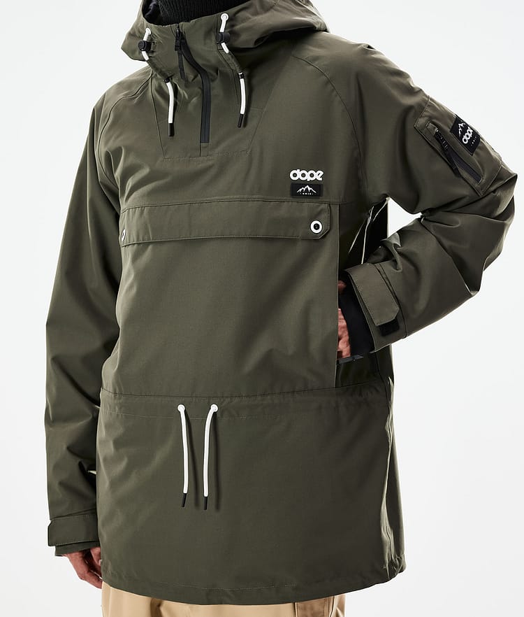 Dope Annok 21 Skijacke Herren Olive Green, Image 9 of 10