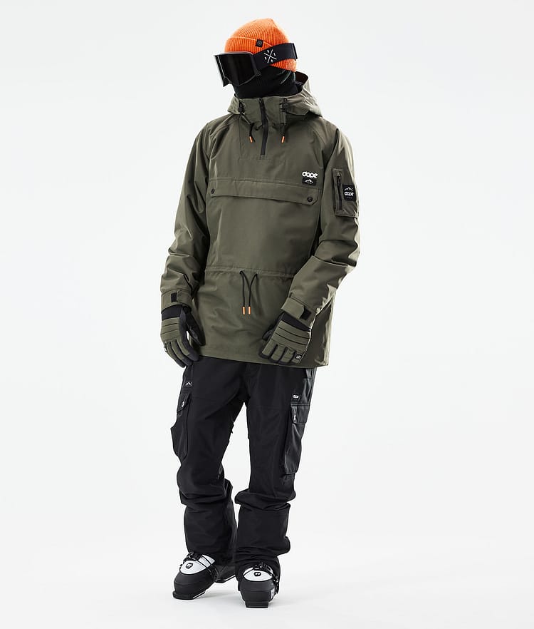 Dope Annok 21 Skijacke Herren Olive Green/Black, Image 4 of 10