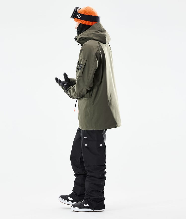 Dope Annok 21 Snowboardjacke Herren Olive Green/Black, Image 5 of 10