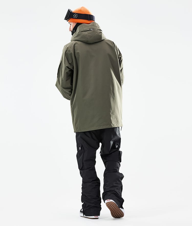 Dope Annok 21 Snowboardjacke Herren Olive Green/Black, Image 6 of 10