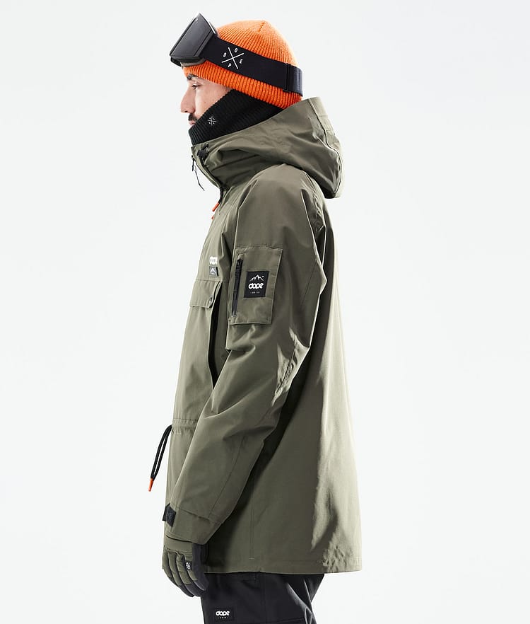 Dope Annok 21 Skijacke Herren Olive Green/Black, Image 7 of 10