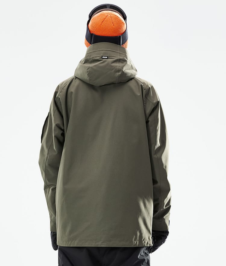 Dope Annok 21 Snowboardjacke Herren Olive Green/Black, Image 8 of 10