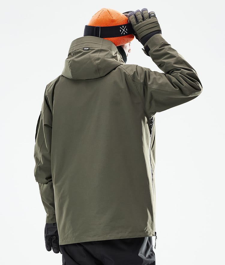 Dope Annok 21 Skijacke Herren Olive Green/Black, Image 8 of 10
