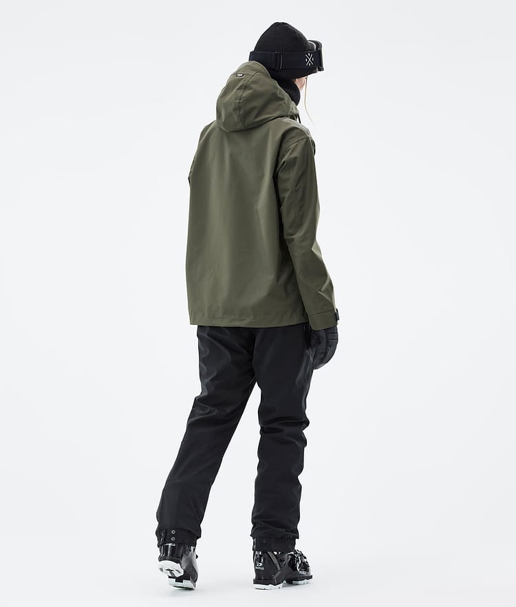 Dope Blizzard W 21 Skijacke Damen Olive Green, Image 5 of 9