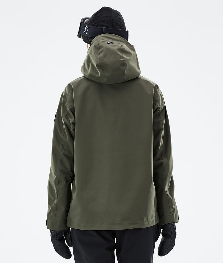 Dope Blizzard W 21 Snowboardjacke Damen Olive Green, Image 7 of 9