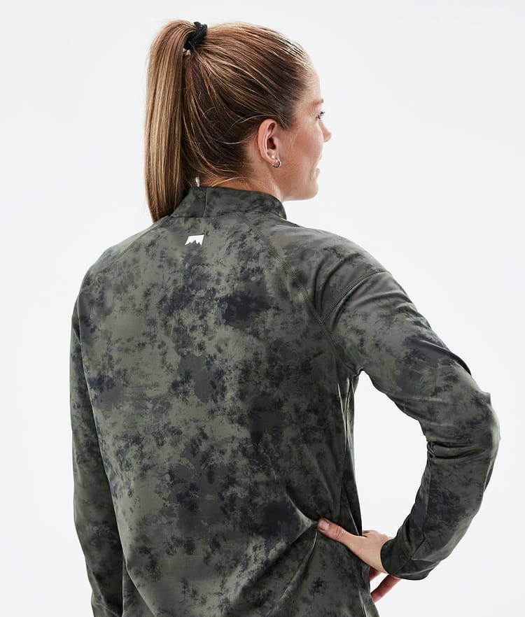 Montec Zulu W Funktionsshirt Damen Olive Green Tiedye, Image 6 of 6
