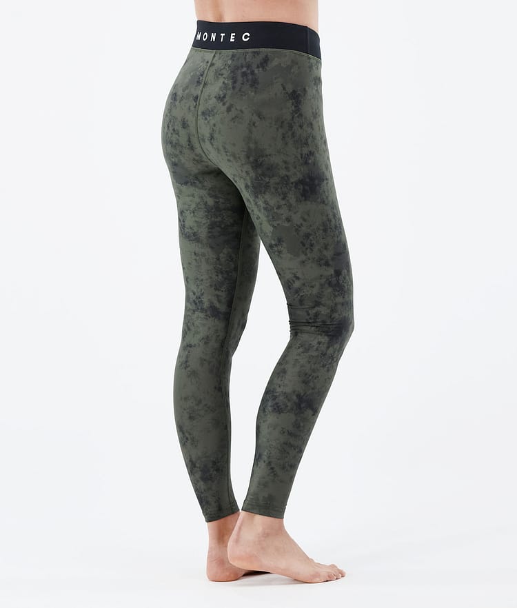 Montec Zulu W Funktionshose Damen Olive Green Tiedye, Image 2 of 7