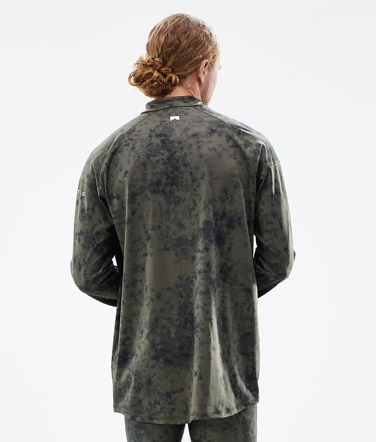 Montec Zulu Funktionsshirt Herren Olive Green Tiedye, Image 2 of 6