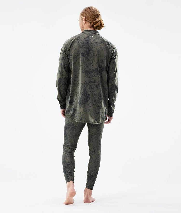 Montec Zulu Funktionsshirt Herren Olive Green Tiedye, Image 4 of 6