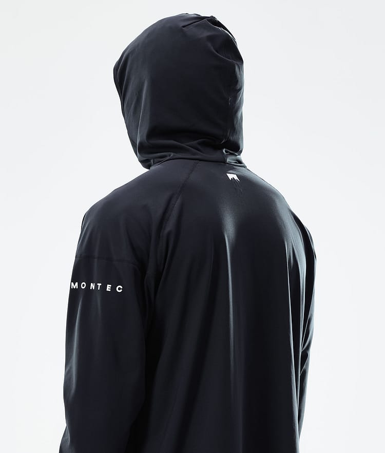 Montec Zulu Hood Funktionsshirt Herren Black, Image 4 of 6