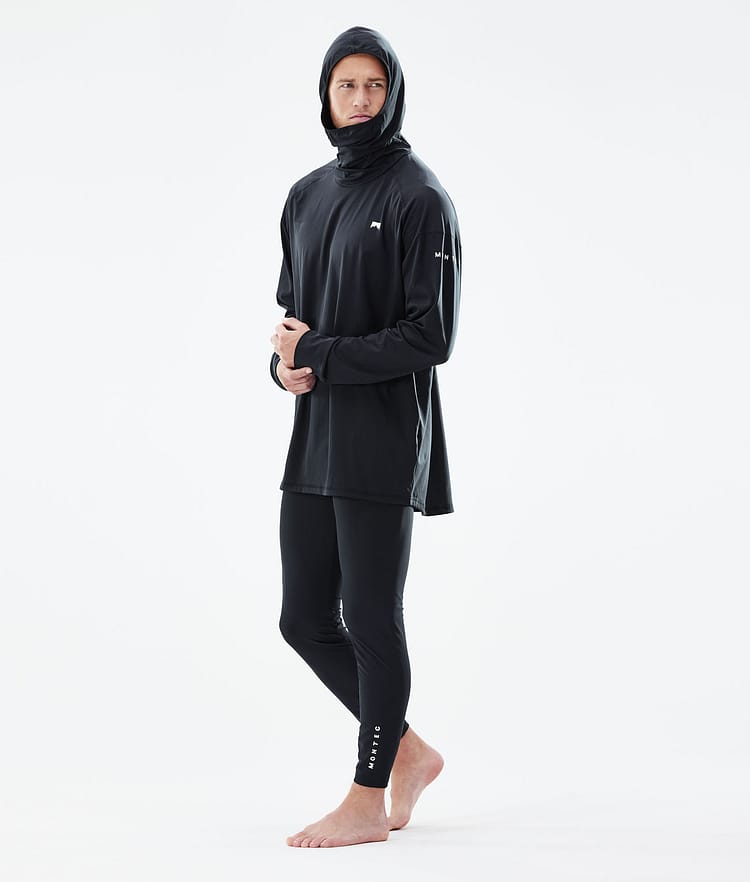Montec Zulu Hood Funktionsshirt Herren Black, Image 5 of 6