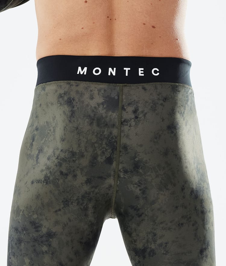 Montec Zulu Funktionshose Herren Olive Green Tiedye, Image 6 of 7