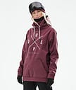 Dope Yeti W 21 Skijacke Damen 2X-Up Burgundy