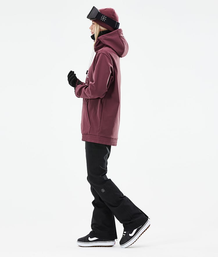 Dope Yeti W 21 Snowboardjacke Damen 2X-Up Burgundy, Image 5 of 9