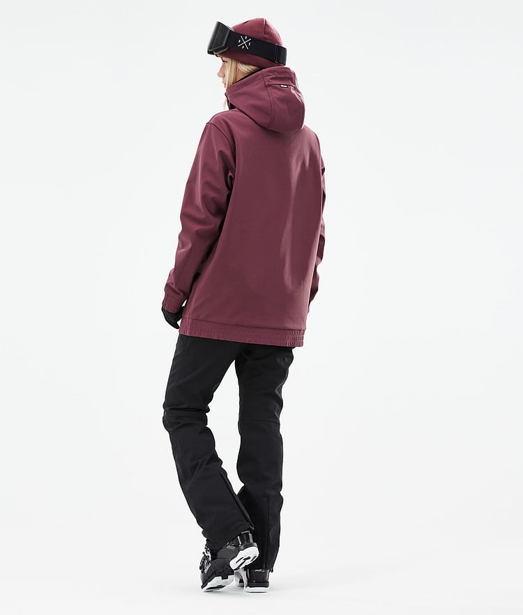 Dope Yeti W 21 Skijacke Damen 2X-Up Burgundy, Image 6 of 9