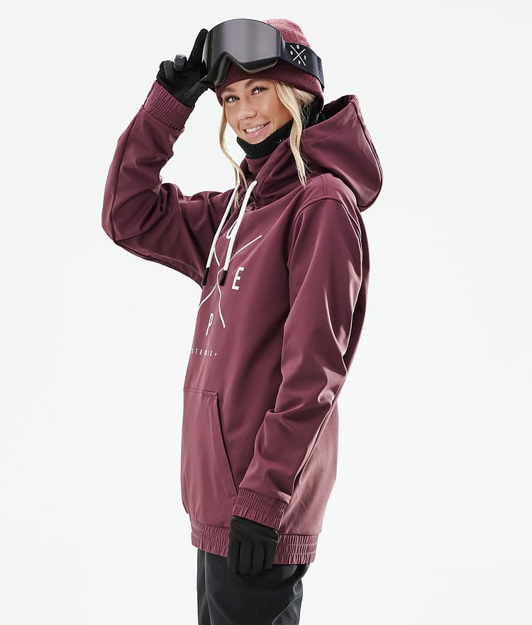 Dope Yeti W 21 Snowboardjacke Damen 2X-Up Burgundy, Image 7 of 9