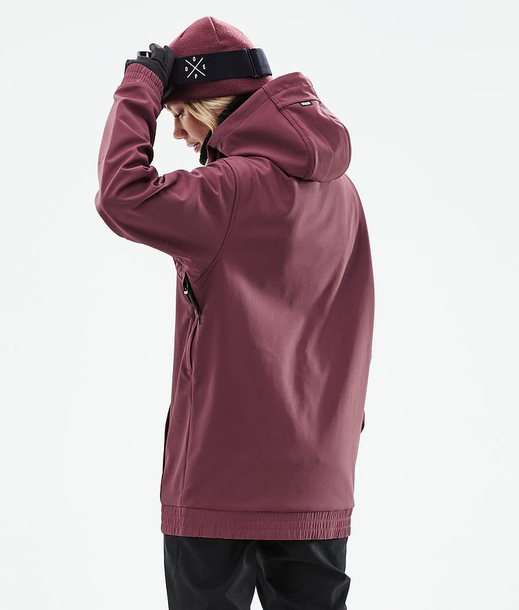 Dope Yeti W 21 Snowboardjacke Damen 2X-Up Burgundy, Image 8 of 9