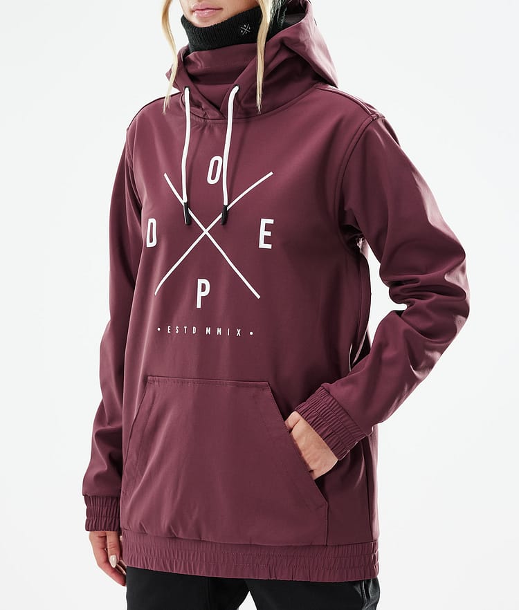 Dope Yeti W 21 Snowboardjacke Damen 2X-Up Burgundy, Image 9 of 9
