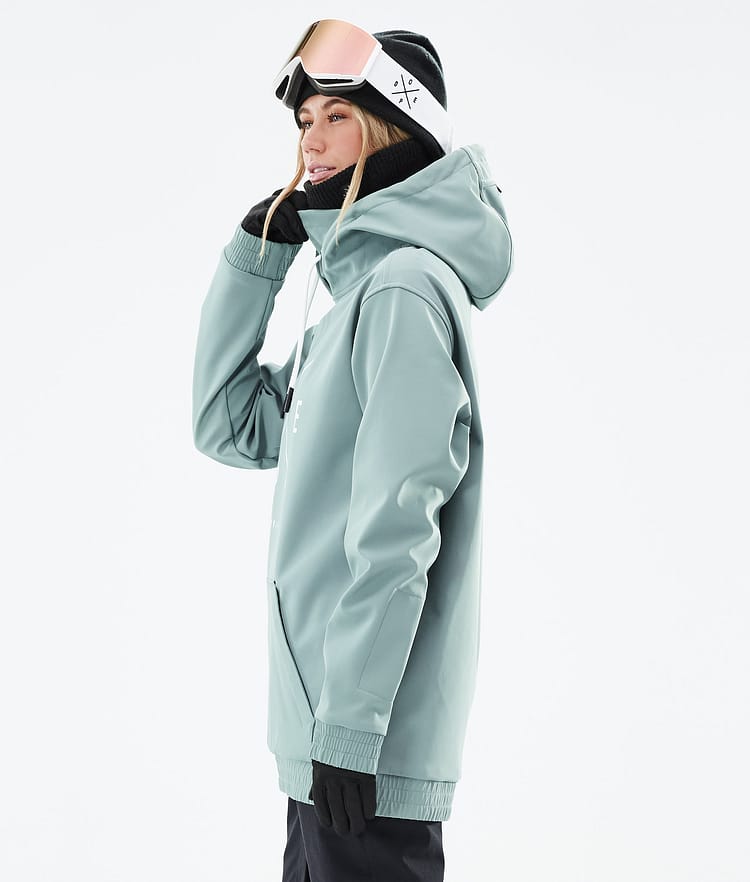 Dope Yeti W 21 Snowboardjacke Damen 2X-Up Faded Green, Image 6 of 8