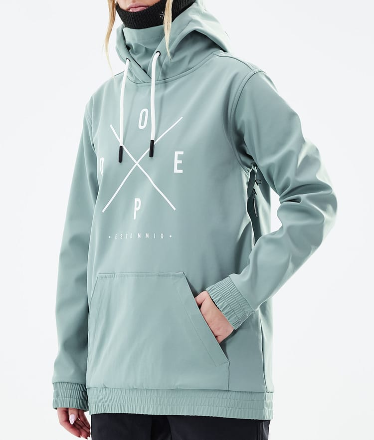 Dope Yeti W 21 Snowboardjacke Damen 2X-Up Faded Green, Image 8 of 8