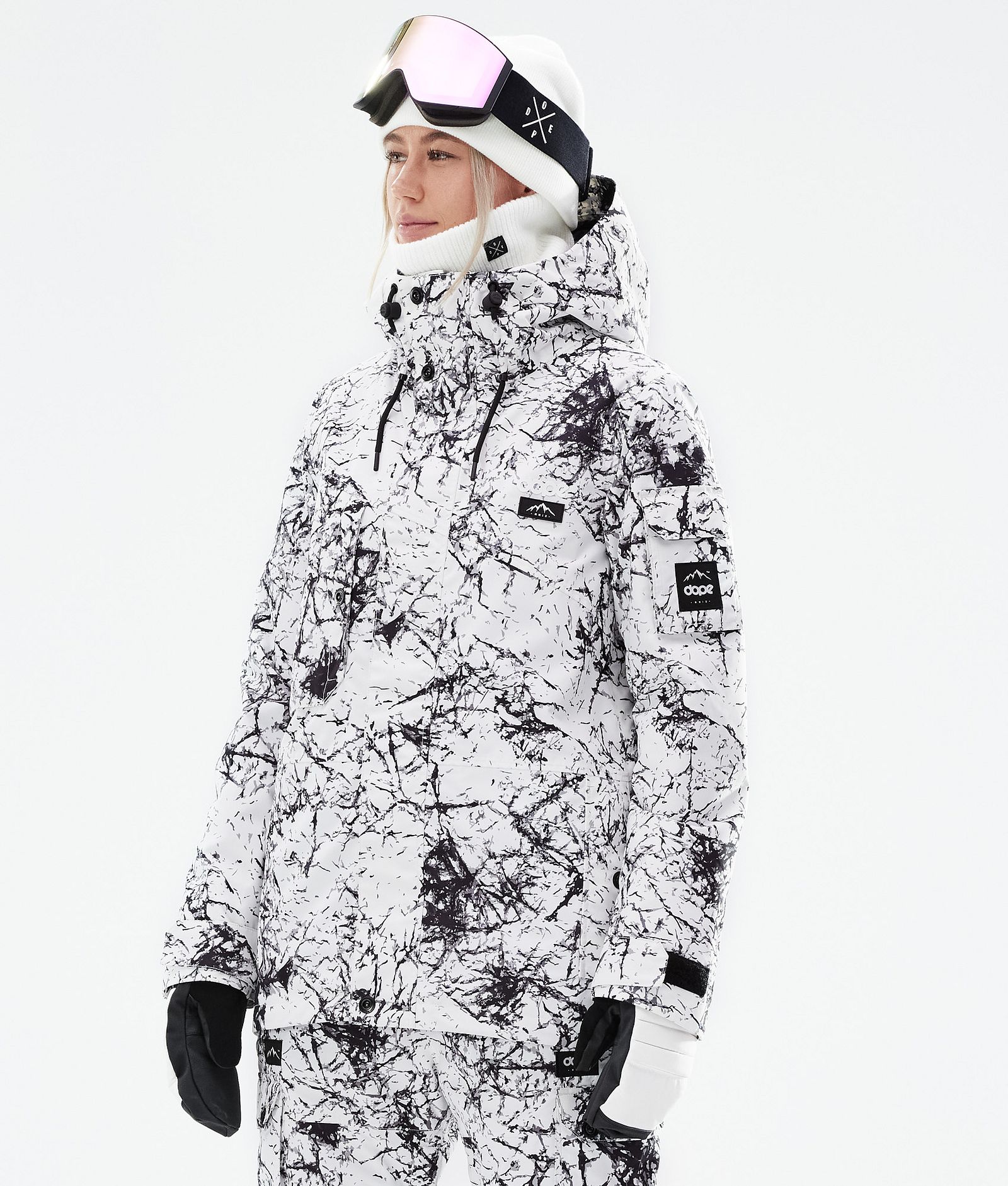 Dope Adept W 2021 Snowboardjacke Damen Rock, Bild 1 von 11