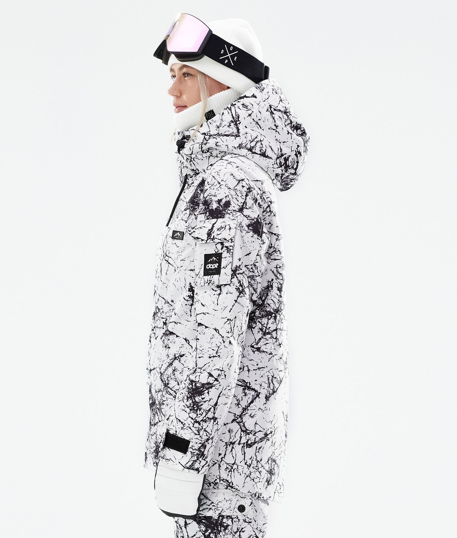 Dope Adept W 2021 Snowboardjacke Damen Rock, Bild 7 von 11