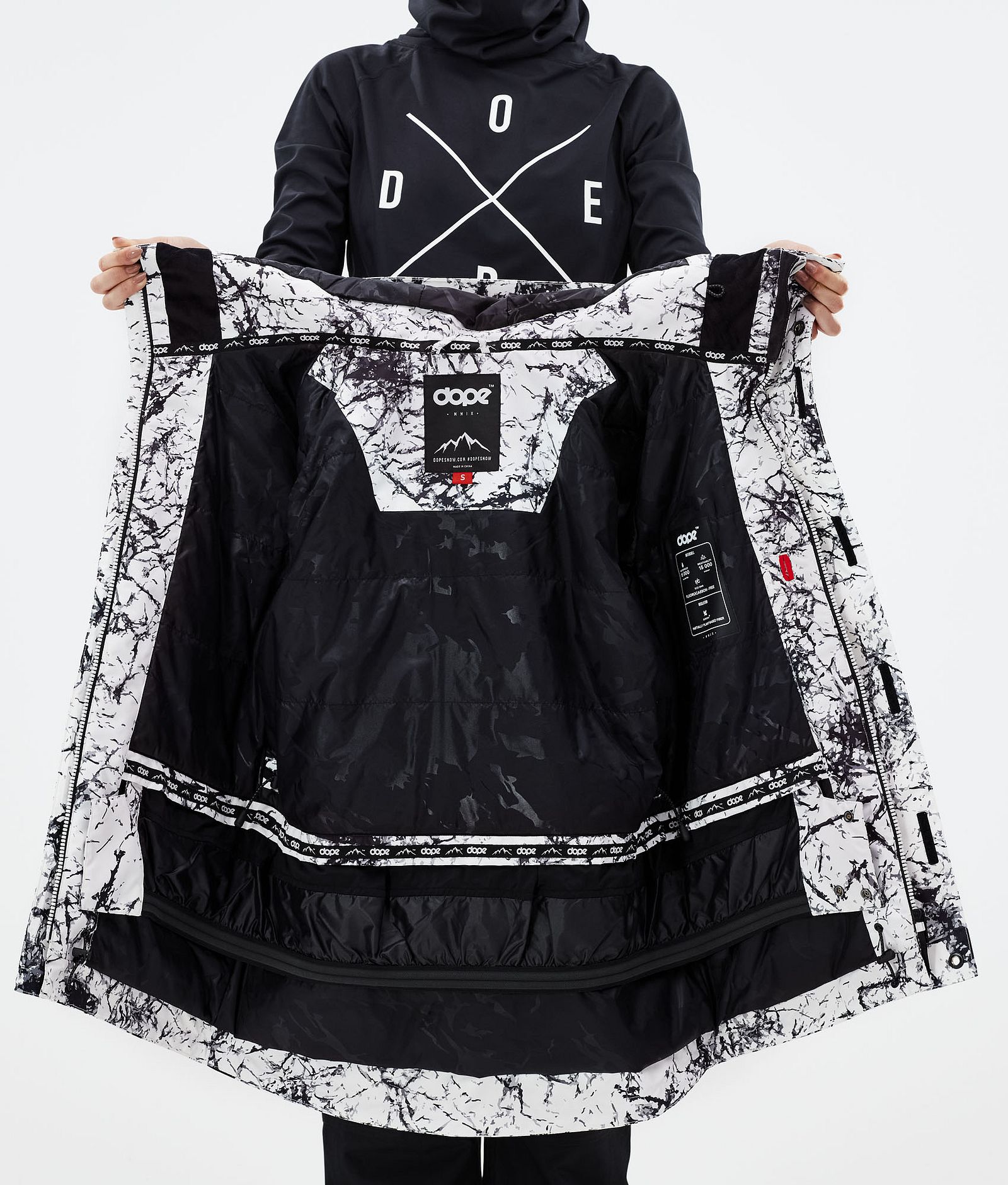 Dope Adept W 2021 Snowboardjacke Damen Rock, Bild 11 von 11
