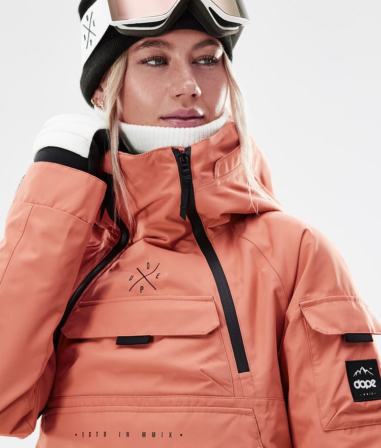 Dope Akin W 21 Snowboardjacke Damen Peach, Image 2 of 11