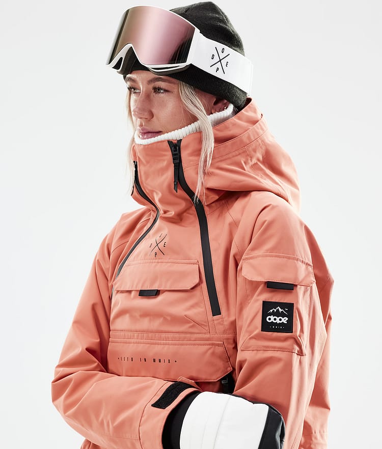 Dope Akin W 21 Snowboardjacke Damen Peach, Image 3 of 11