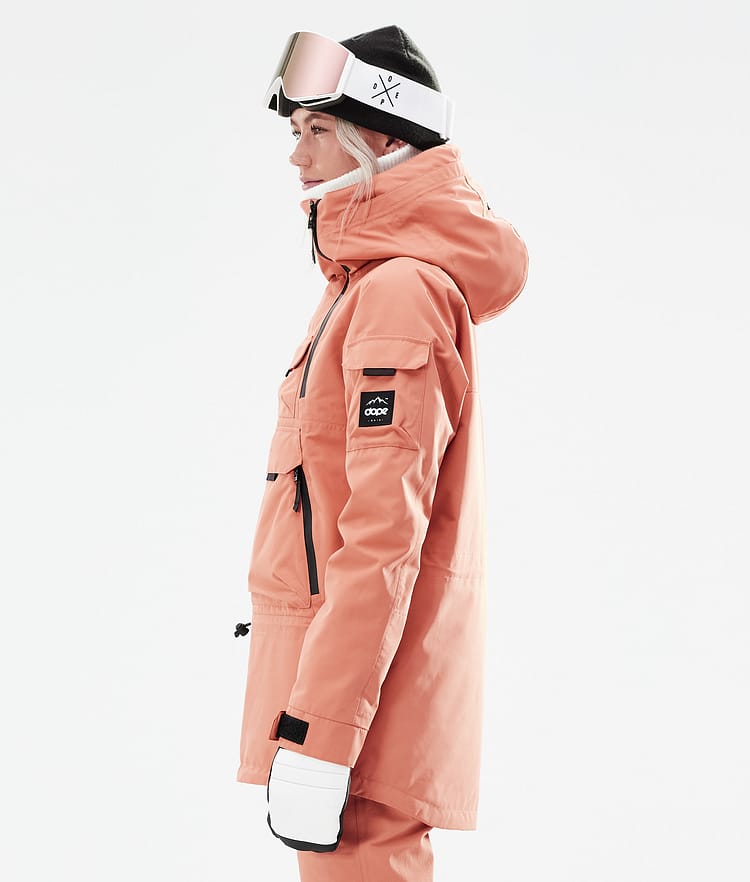 Dope Akin W 21 Skijacke Damen Peach, Image 7 of 11