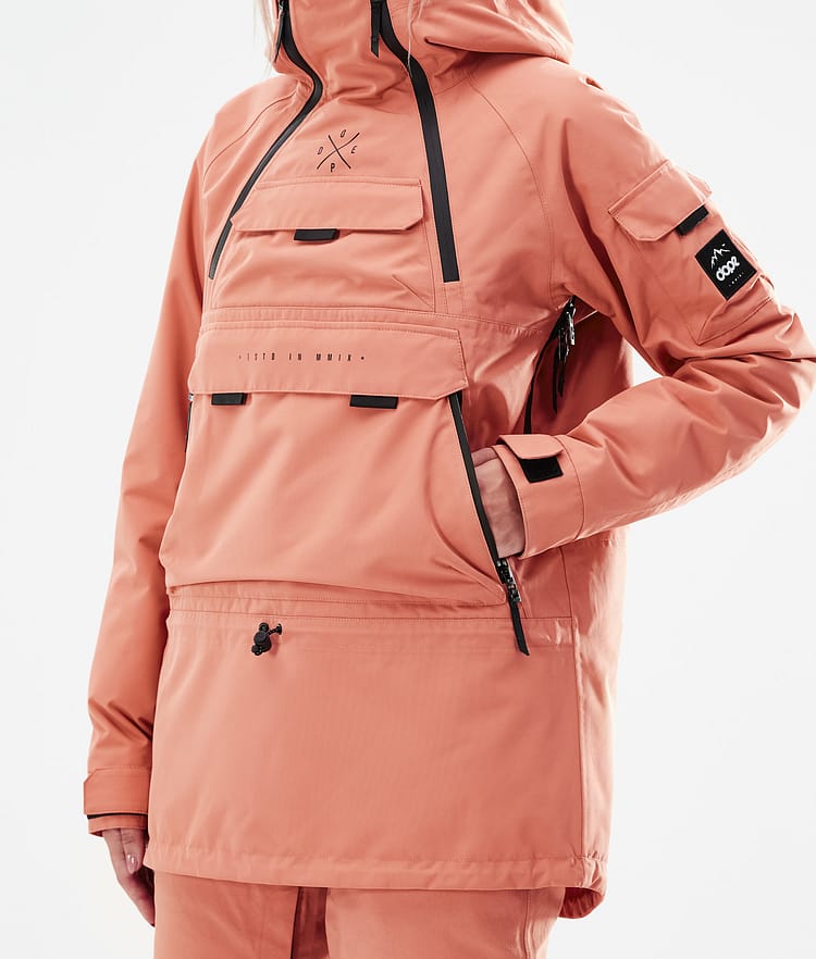 Dope Akin W 21 Snowboardjacke Damen Peach, Image 9 of 11