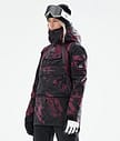 Dope Akin W 21 Snowboardjacke Damen Paint Burgundy