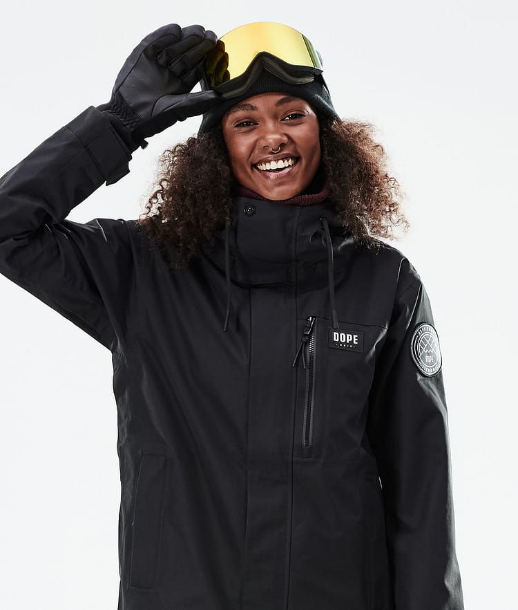 Dope Blizzard W Full Zip 21 Skijacke Damen Black, Image 2 of 11