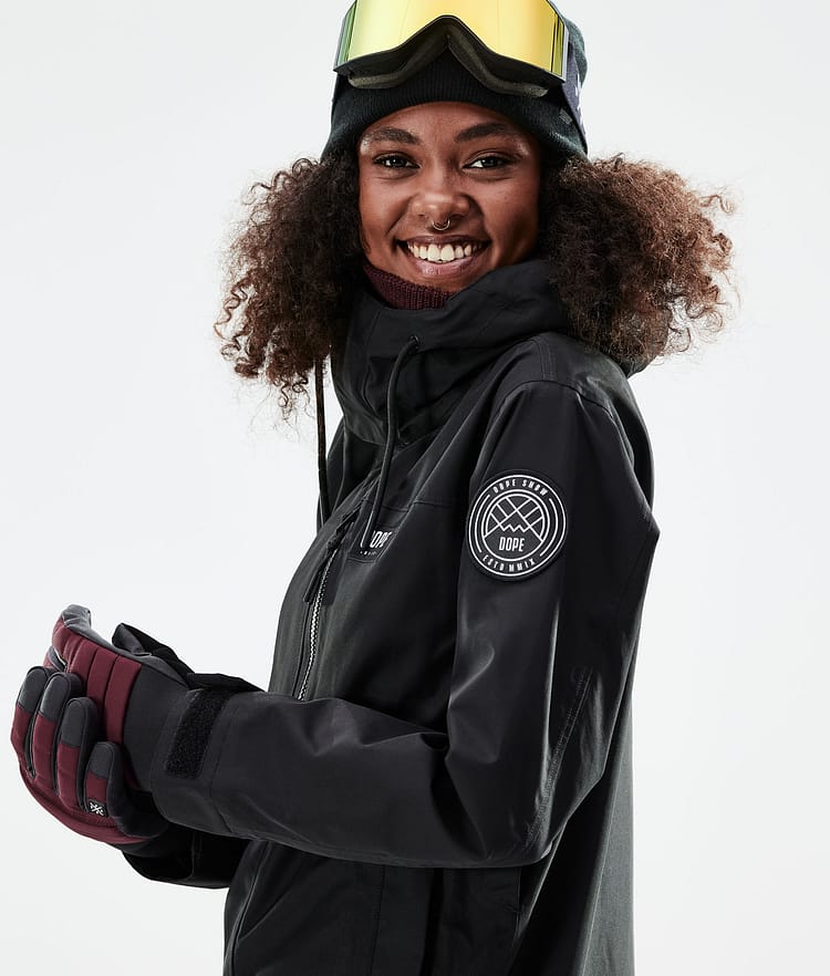 Dope Blizzard W Full Zip 21 Snowboardjacke Damen Black, Image 2 of 11