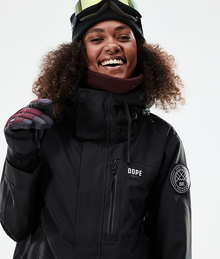 Dope Blizzard W Full Zip 21 Skijacke Damen Black, Image 3 of 11
