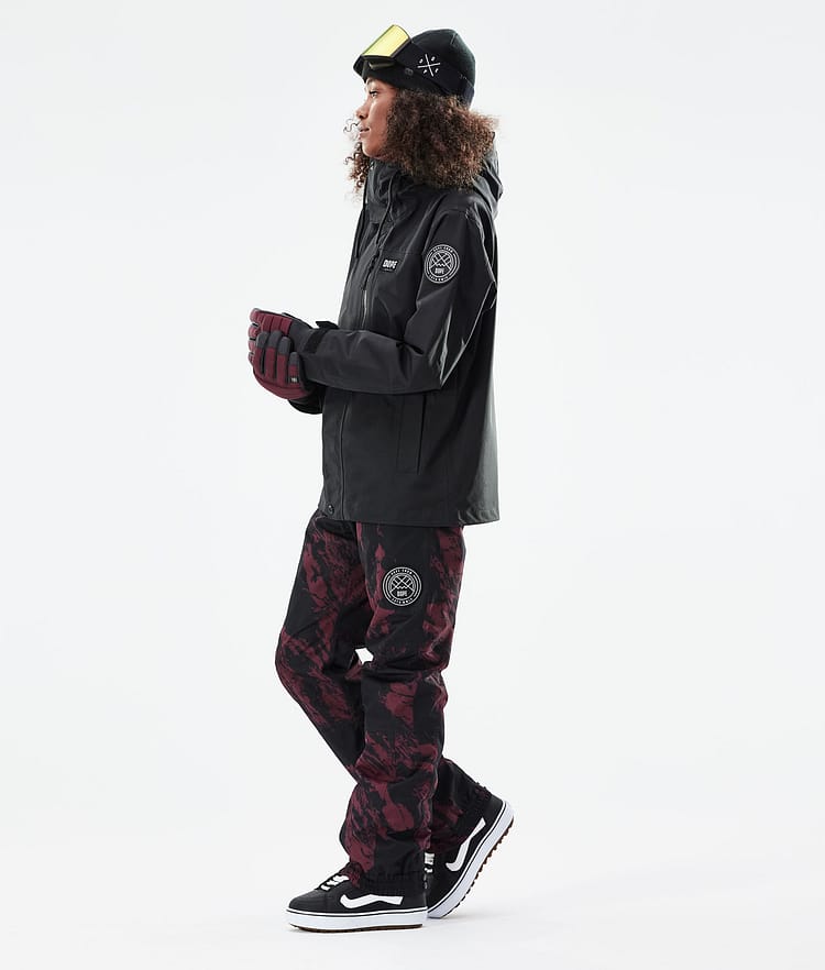 Dope Blizzard W Full Zip 21 Snowboardjacke Damen Black, Image 5 of 11