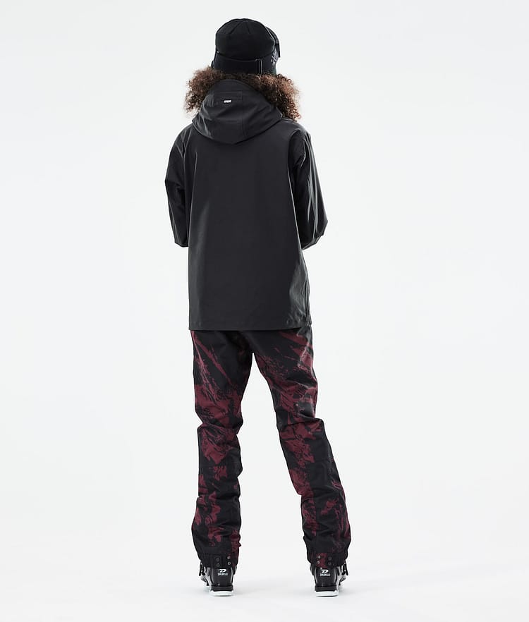 Dope Blizzard W Full Zip 21 Skijacke Damen Black, Image 6 of 11
