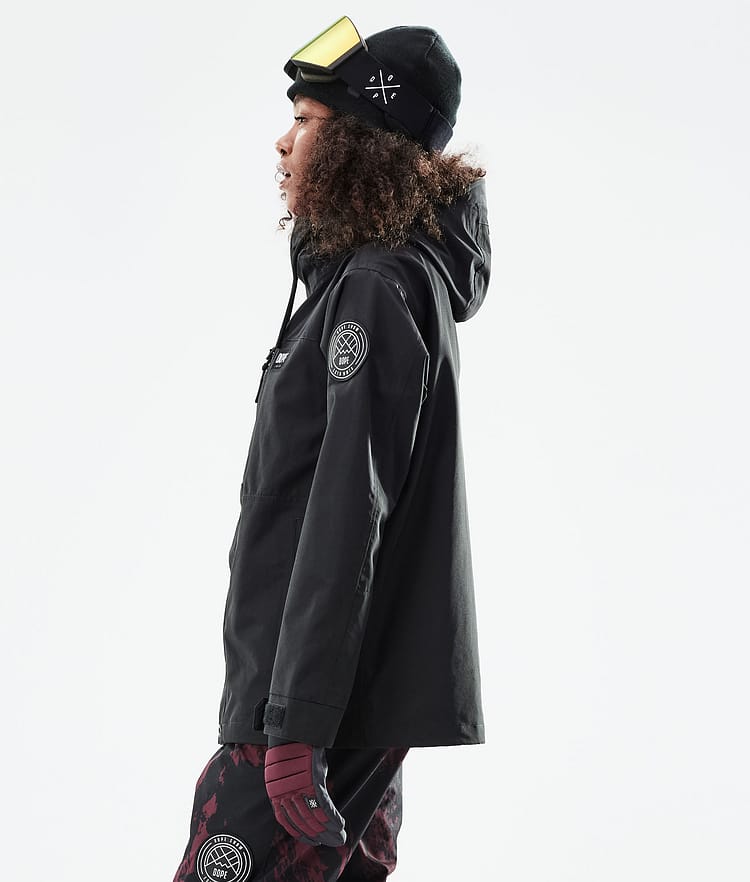Dope Blizzard W Full Zip 21 Skijacke Damen Black, Image 7 of 11