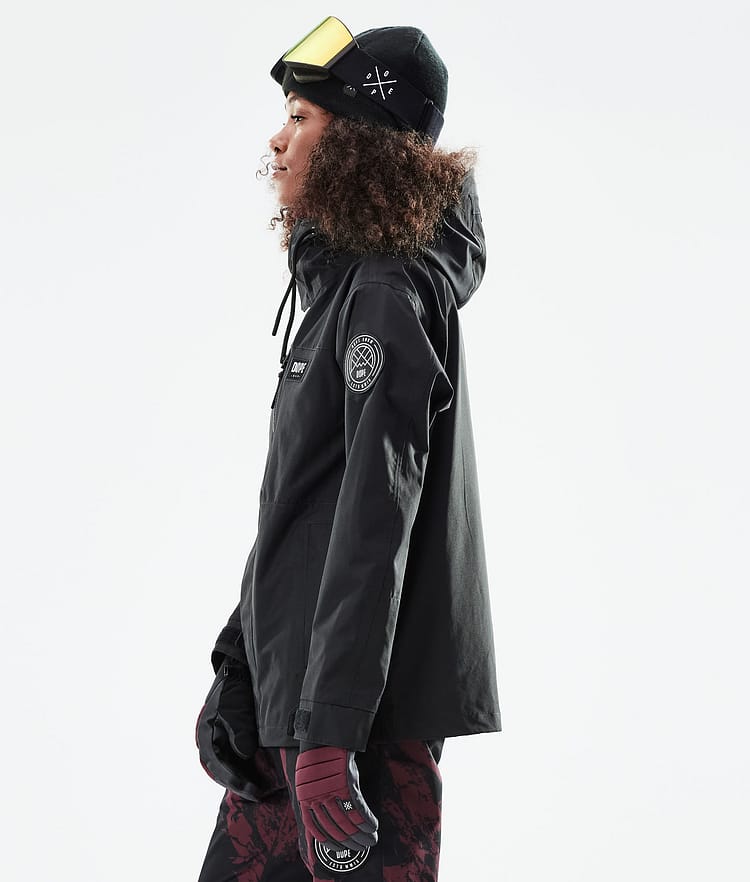 Dope Blizzard W Full Zip 21 Snowboardjacke Damen Black, Image 7 of 11