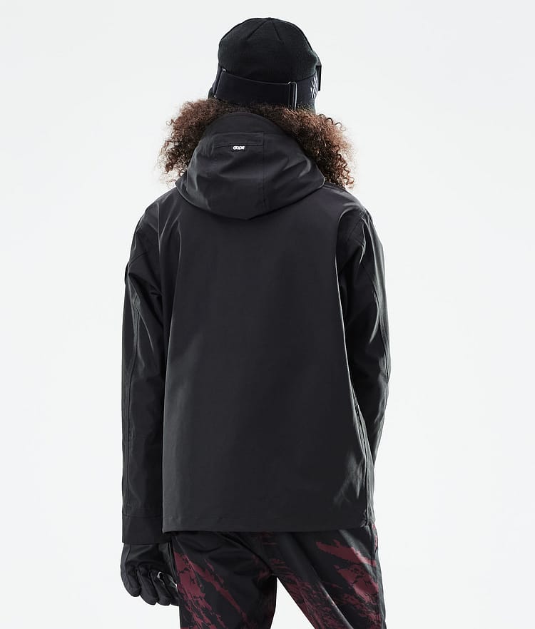Dope Blizzard W Full Zip 21 Skijacke Damen Black, Image 8 of 11