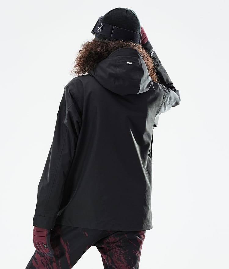 Dope Blizzard W Full Zip 21 Snowboardjacke Damen Black, Image 8 of 11