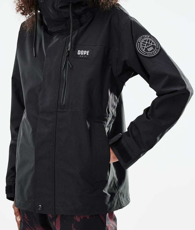 Dope Blizzard W Full Zip 21 Snowboardjacke Damen Black, Image 9 of 11