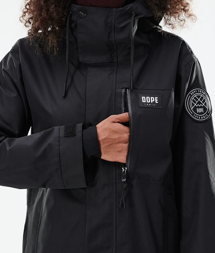 Dope Blizzard W Full Zip 21 Skijacke Damen Black, Image 10 of 11